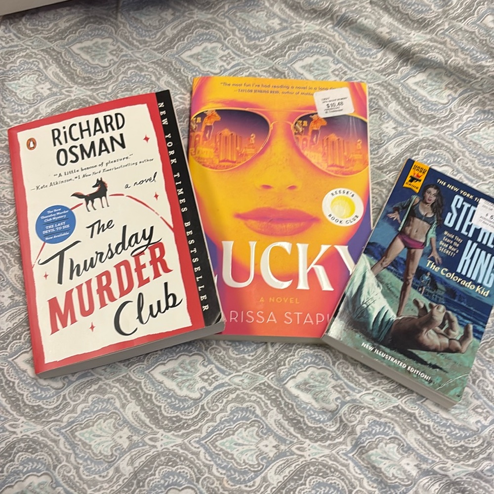 3 book bundle
